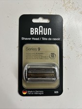 Braun Shaver Replacement Head 92S Silver Compatible with Braun Series 9 Shavers picture