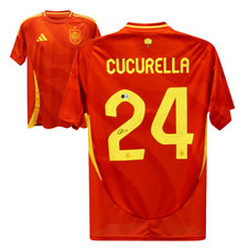 Marc Cucurella Signed Spain FC Soccer Jersey #24 with Beckett COA picture
