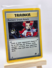 Pokemon TCG Team Rocket Rocket's Sneak Attack 16/82 Rare HP/Damage picture