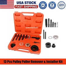 13 PCS Pulley Puller and Installer Power Steering Pump Remover Alternator Kit US picture