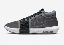 Nike LeBron Witness 8 FB2239 004 Cool Grey/White-Black New Men's Size 11 NEW picture