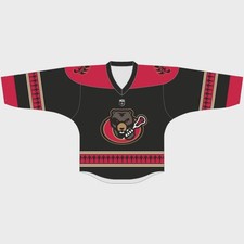 Personalized Teat Ottawa Black Bears Home Hockey Shirt Unisex Fit  picture