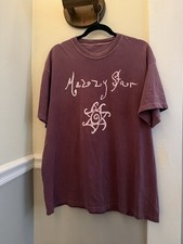 Vintage Y2K Mazzy Star She Hangs Brightly Band Tee Size XL Burgundy picture