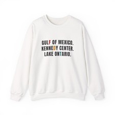 Gulf of Mexico Kennedy Center Lake Ontario crewneck sweatshirt picture
