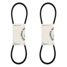 Two (2) New Aftermarket AX35 Fan Drive Belts 1/2 x 37 Fits Universal Products picture