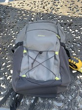 Decathlon Quechua Forclaz Symbium 70+10L Hiking Backpack Black/Green Adjustable picture