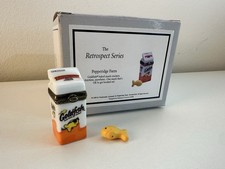 VTG PHB Porcelain Hinged Trinket Box Midwest Cannon Pepperidge Farm Goldfish picture