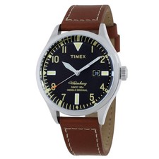 Timex Waterbury Heritage Traditional Quartz Black Dial Unisex Watch TW2P84000 picture
