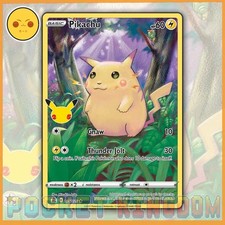 Pikachu 005/025 Pokémon TCG Holo Rare Promo Pokemon 25th Anniversary -NM-  picture