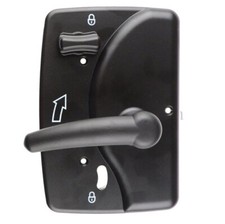 Trimark 21396-02, RV Interior Door Handle, Model 30-900, Black picture