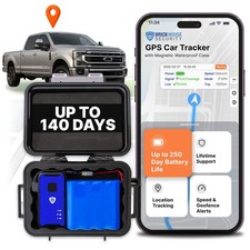 140-Day GPS Tracking Device for Vehicles with Magnetic Case & Extended Battery picture