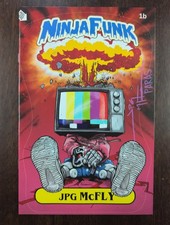 Ninja Funk #1B Alex Riegel Variant Signed JPG McFly COA Whatnot 2022 picture