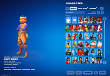 Fortnite Beef Boss Digital Item w/ Merry Mint Axe, Axe of Champions picture