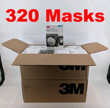3M 8210 N95 Disposable Respirator Dust Mask | Case of 320 Masks | EXP 3/26 | New picture