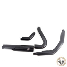 OEM 17-25 Harley Touring Road Glide Street Glide M8 Black Exhaust Heat Shields picture