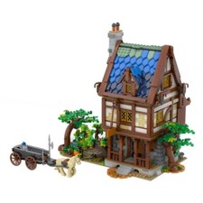 ZITIANYOUBUILD Medieval Tavern Modular with Three Floors and Interior 2283 Piece picture