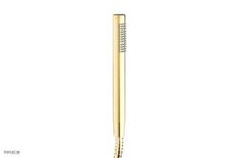 Phylrich K6530/004 Asteri Contemporary Handshower Wand W/ Hose SATIN BRASS New picture