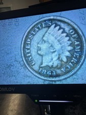 1864 Indian Cent Copper Nickel IHC picture