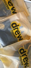 Drew House Mascot Slippers (2 Pairs  S/M) Bieber Smiley and Rib beanie NIB picture