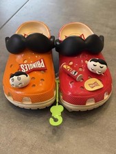 Mismatched Limited Clogs Pringles x Crocs Classic Clog Unisex Shoes Choose Color picture