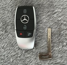 OEM Mercedes-Benz Smart Key Fob NBGDM3 A1779051208 Used Locked WITH AMG BLADE picture