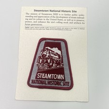 Vintage Steamtown National Historic Site Railroad RR Railway Patch Scranton PA picture
