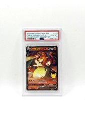 2021 POKEMON SWSH BLACK STAR PROMO #133 LANCE'S CHARIZARD V PSA 10 picture
