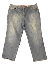 Gloria Vanderbilt (24W) Amanda Women's Dark Wash Straight Leg Jeans Size picture
