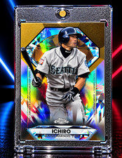 Topps Ichiro Diamond Gem Refractor Rare HOF Mariners picture