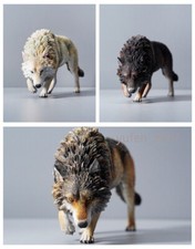 IN Stock JXK 1/6 North American Grey Wolf Animal Figure Model Collectible Toys  picture