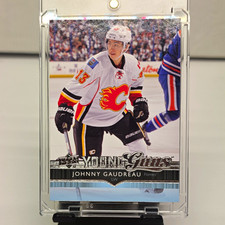 Upper Deck 2014-15 Young Guns Johnny Gaudreau Rookie Calgary Flames #211 picture