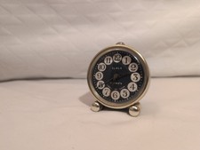 Vintage table clock Vintage alarm clock USSR Slava 11 Jewels export Clean picture