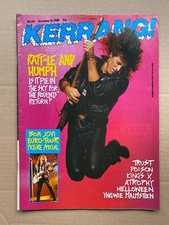 RATT KERRANG NO.213 MAGAZINE NOV 1988 RATT COVER UK picture