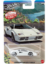 Hot Wheels Silver Series Vintage Club Lamborghini Countach LP 5000 QV  ~ Stock picture