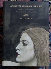 Austin Osman Spare Phil Baker SIGNED 2023 Expanded Ed + 2 Art Postcards picture