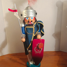 Steinbach Sir Lancelot Limited Edition Nutcracker 18in Wood Germany Christmas picture