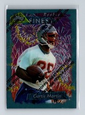 82155 1995 Topps Finest #264 Curtis Martin RC Rookie W/Coating Patriots picture