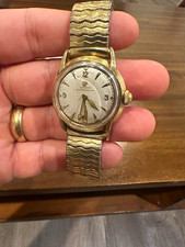 Girard-Perregaux Vintage Manual Wind Gold Tone Silver Dial 28-31.9mm picture