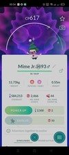 Shiny Mime Jr. Pokemon Tr@de Go picture