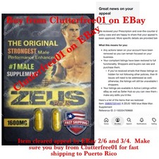 14 ZEUS 1600 gold Male Suppliment Men  picture