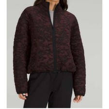 Lululemon Jacquard Multi-Texture Sweater Jacket Size 4 picture
