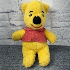 Vintage 1970s Gund Sears Winnie the Pooh Plush 11” Style 1100 Red Shirt Disney picture