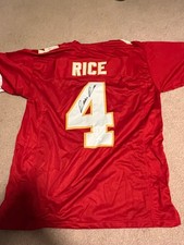 Rashee Rice Signed Kansas City Chiefs Rep. Home Jersey (JSA Cert.) picture
