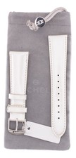 New Michele 20mm White Patent Leather Strap Band DECO XL, SPORT SAIL, URBAN picture