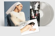 Rosalia LUX 2LP AUTOGRAPHED POSTCARD Brand New Crystal Clear Vinyl picture