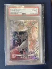 2017 Bowman's Best Aaron Judge Raking Rookies RC PSA 10 - #RR-AJ picture