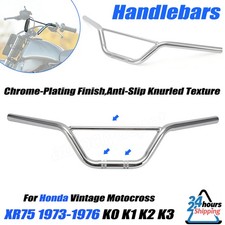 For Honda 1973 XR75 XR 75 K0 Handlebars Chrome1974-1976 K1,K2,K3 Vintage Bars picture