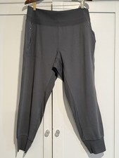 Athleta Women's Charcoal Gray Jogger Pants, Size XL-EUC picture
