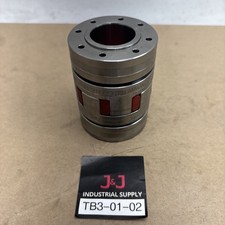 New KTR Rotex GS28 Coupling Flexible Clamping Ring Hub Jaw Red Fast Shipping. picture