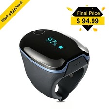 Wellue O2Ring Oxygen Monitor with Vibration Reminder Bluetooth O2 Pulse Oximeter picture